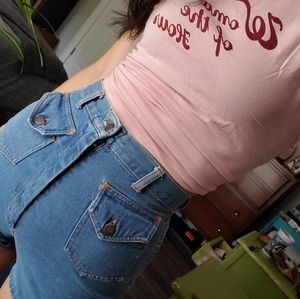 SOLD Vintage 1970s Jean Shorts